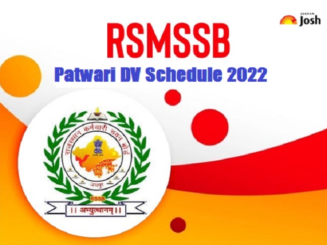 RSMSSB Patwari DV Schedule 2022 (Out) @rsmssb.rajasthan.gov.in, Check Complete Details Here 